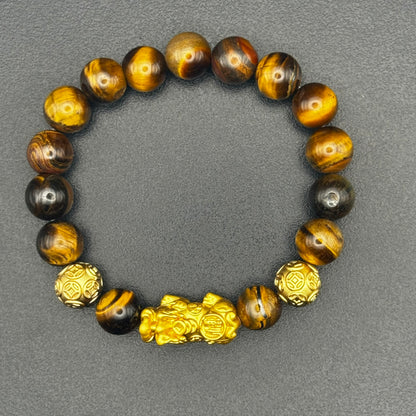 Pixiu Bracelet - Tiger Eye