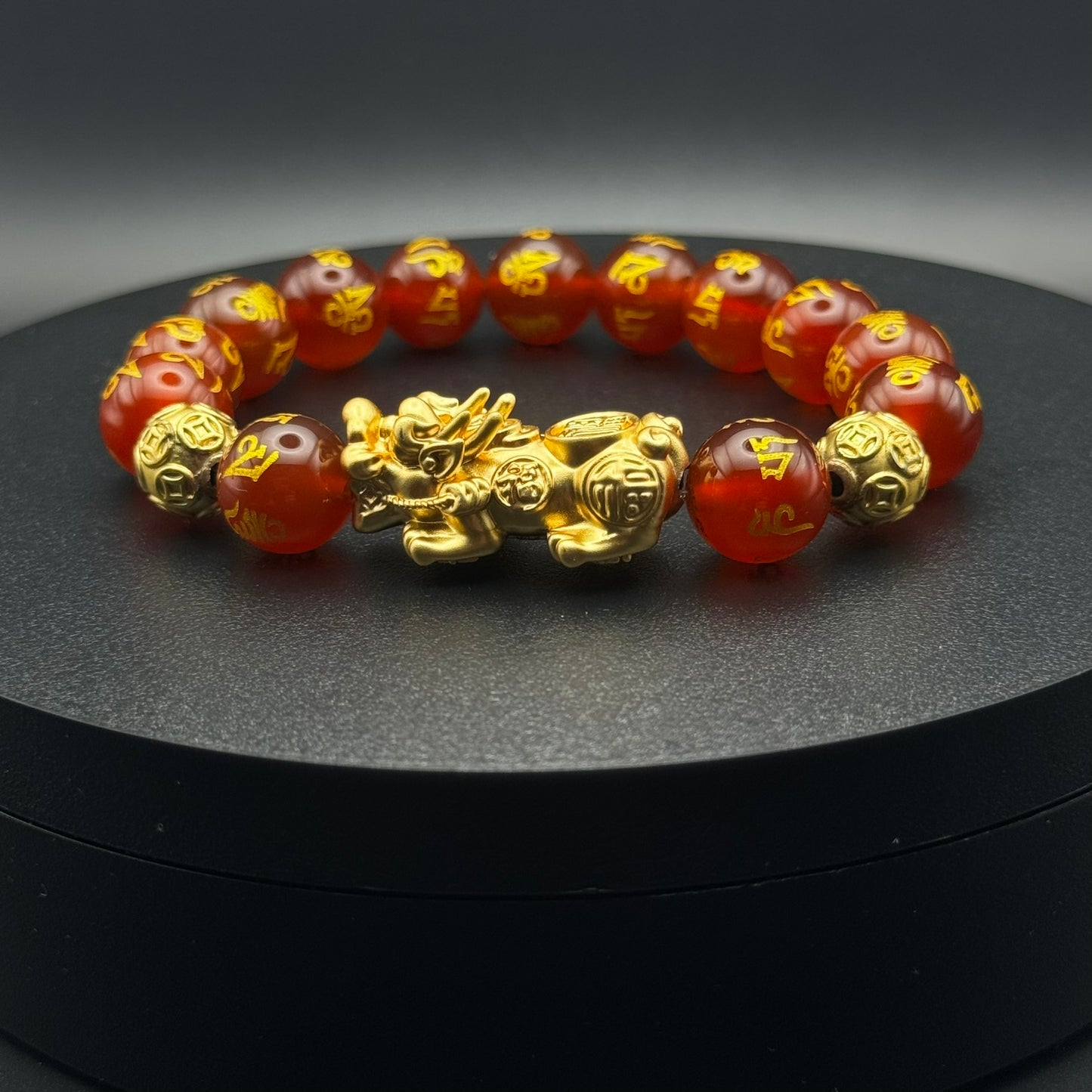 Pixiu Red Odsidian Wealth | Piyao Bracelet