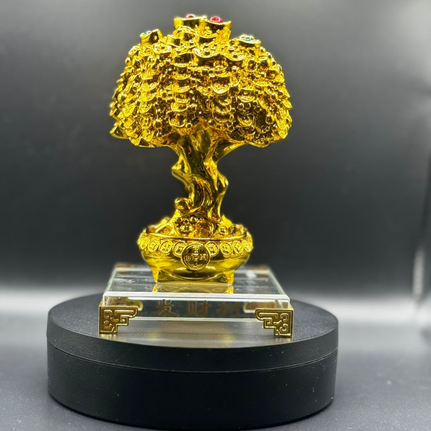 Fengshui Golden Wealth Tree Money Tree Figurine