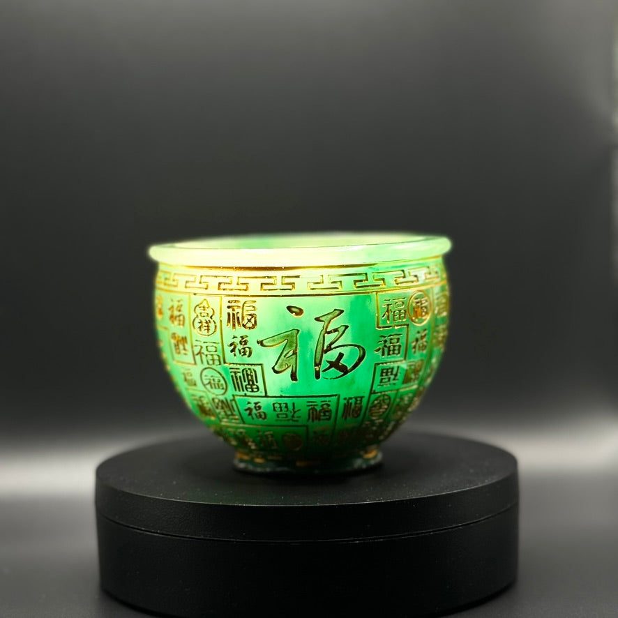 Fengshui Baifu Tank Cornucopia Of Wealth Prosperity (Green)