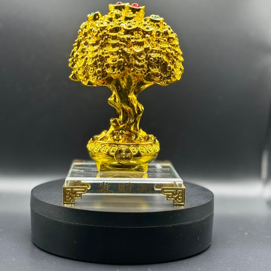 Fengshui Golden Wealth Tree Money Tree Figurine