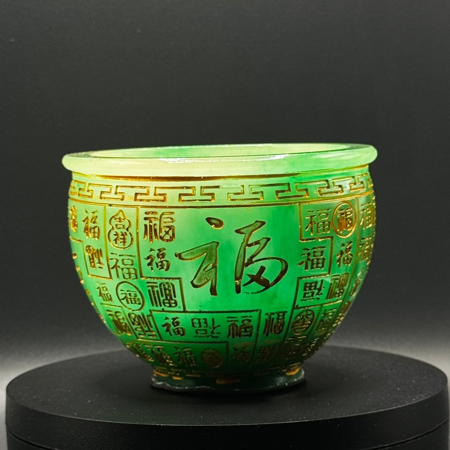 Fengshui Baifu Tank Cornucopia Of Wealth Prosperity (Green)