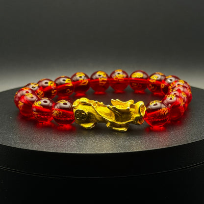 Pixiu Red Mantra | Piyao Bracelet