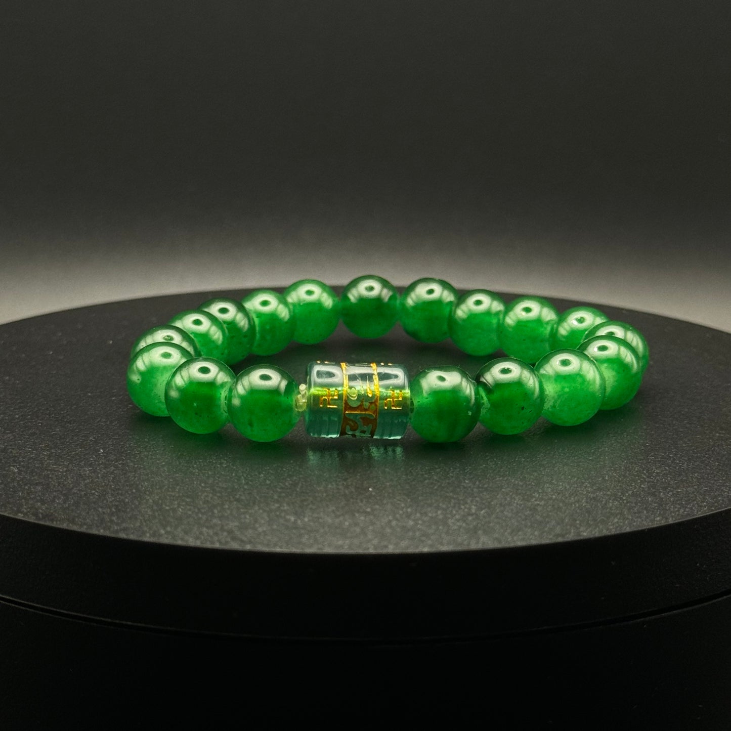 Green Mantra Bracelet