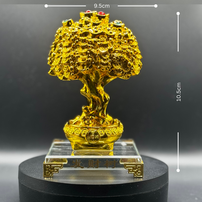 Fengshui Golden Wealth Tree Money Tree Figurine