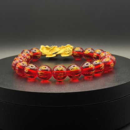 Pixiu Red Odsidian Wealth | Piyao Bracelet